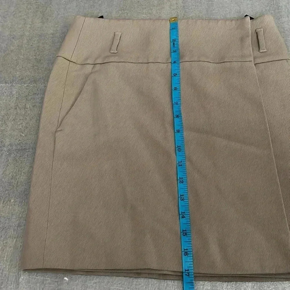 [36/US4]Authentic Gucci  Beige Wool Mini Wrap Skirt - Picture 11 of 11